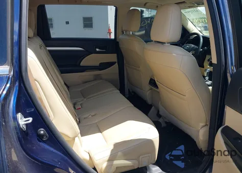 2015 Toyota Highlander Xle V6 from USA, damaged, VIN 5TDKKRFHXFS063228